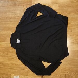 VTG Worthington black collared sweater sz XL